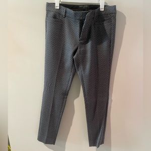 Banana Republic Gray Sloan Fit Cropped Dress Pant